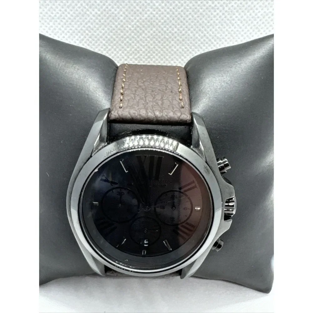 Michael Kors Bradshaw MK5550 Unisex Brown Leather Analog Dial Watch JNA778